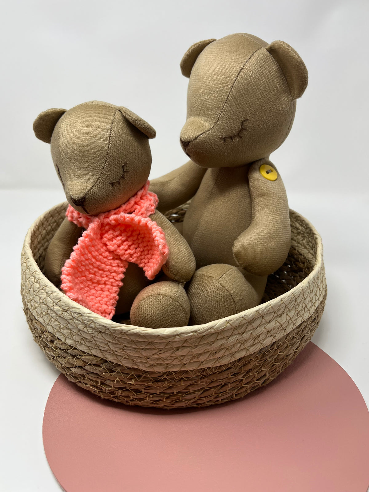 Mini & Small Handmade Velvet Teddy Bear Bundle