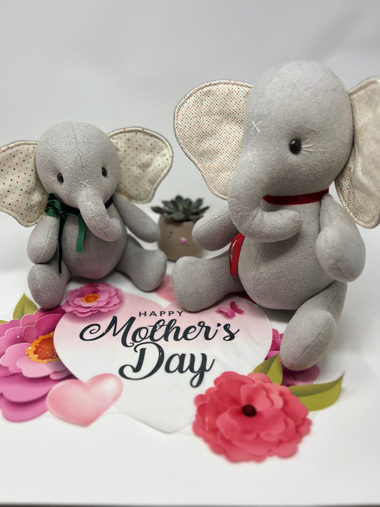 Ellie Handmade Elephant Family Gift Bundle