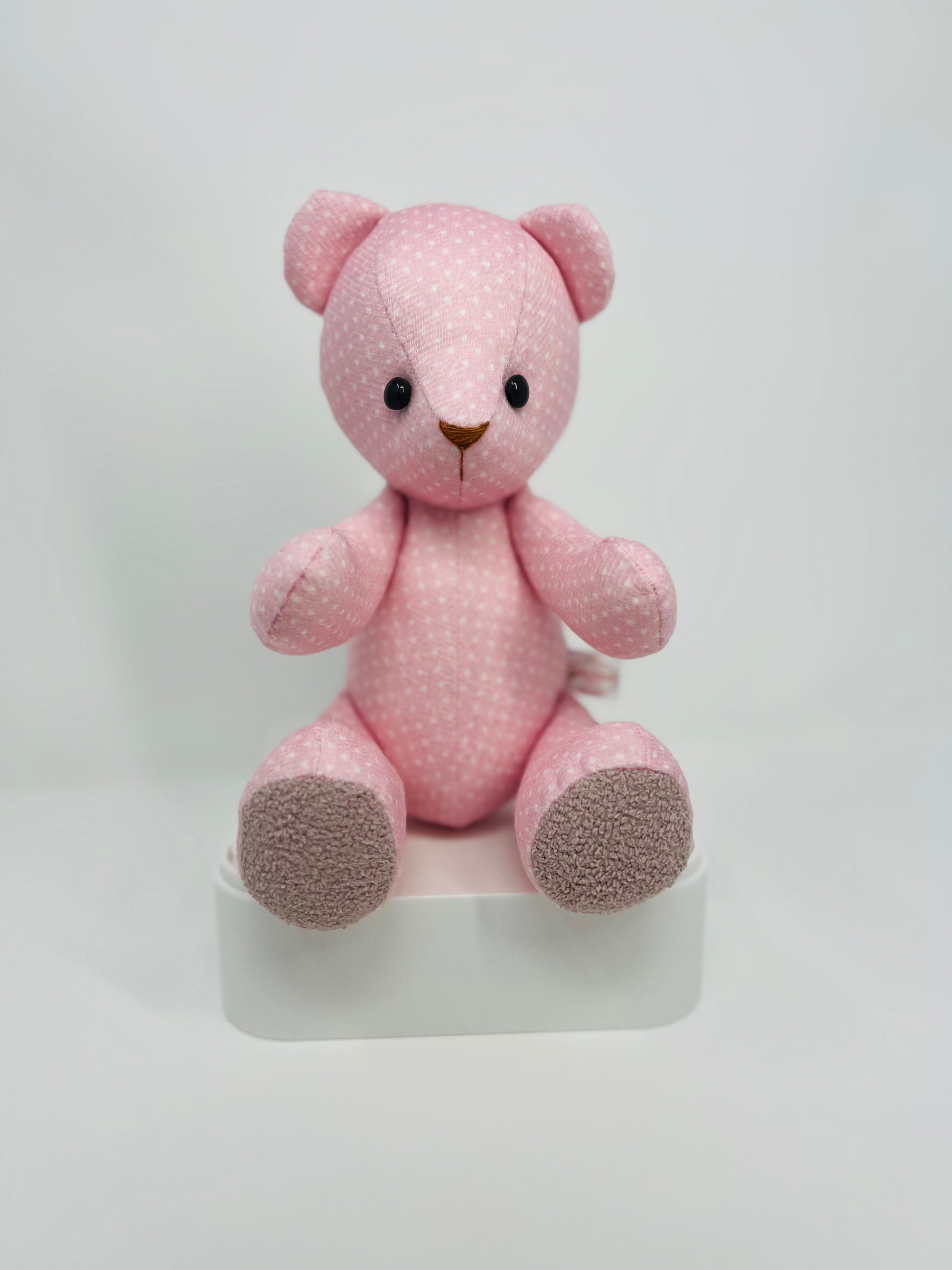 Rosie Pink Polka Dot Teddy Bear