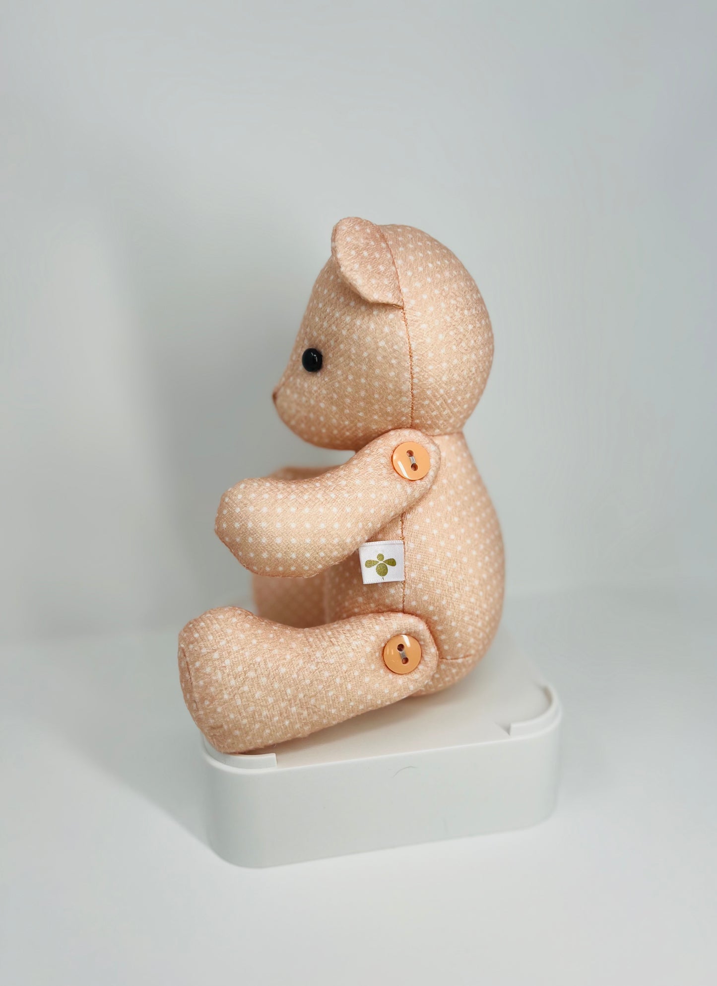 Rosie Rosé Polka Dot Teddy Bear