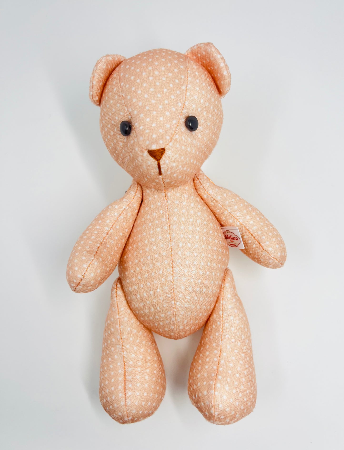 Rosie Rosé Polka Dot Teddy Bear