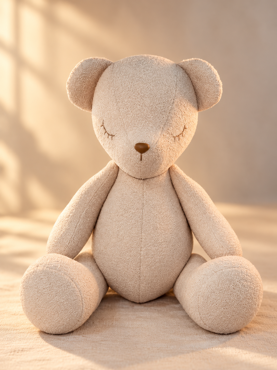 Large Handmade Bouclé Teddy Bear | Made in the Lake District