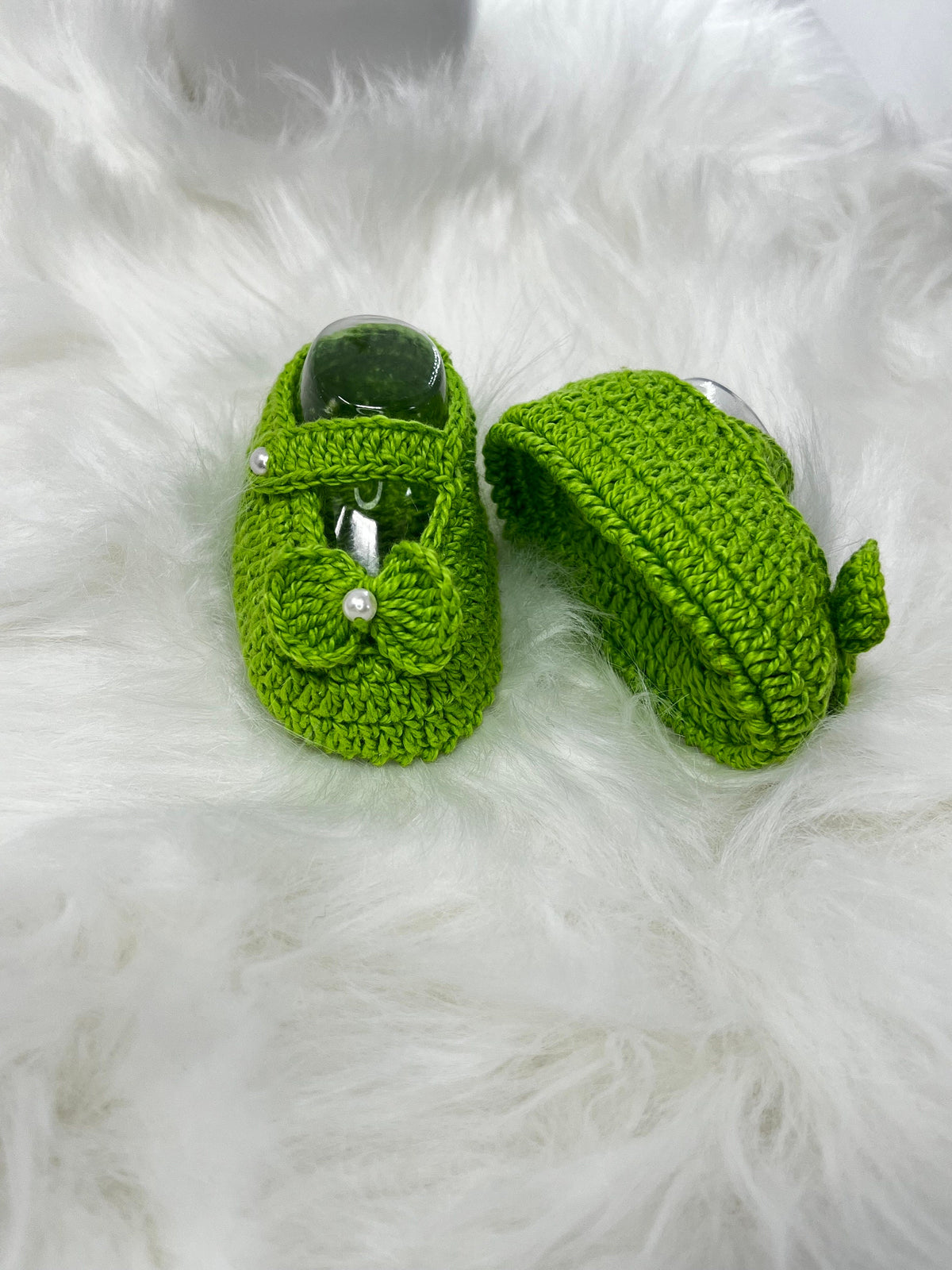 Handmade Crochet Baby Shoes, Nine Designs