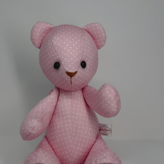 Rosie Pink Polka Dot Teddy Bear